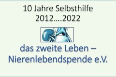 September 2022: 10 Jahre Selbsthilfe