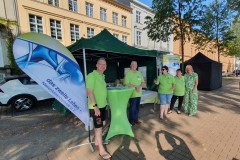 September 2023: Aktionstag für Organspende zum Altstadtfest in Schwerin